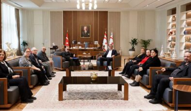 Erhürman, Engelli Federasyonu’nu Kabul Etti