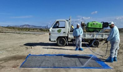 Geçitkale-Serdarlı Belediyesinden şap önlemleri