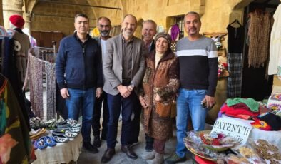 HP yetkililerinin Lefkoşa Arasta’ya yeni yıl ziyareti