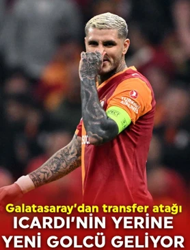 Galatasaraylılara transfer müjdesi! Icardi’nin yerine 26 milyon euroluk golcü geliyor