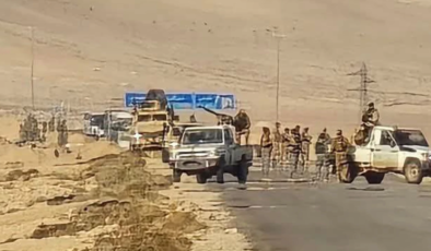 Suriye’de,  Suriye Ordusu ile ABD askerleri hedef alınarak saldırı yapıldı