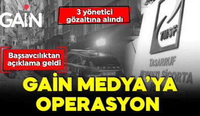 Gain Medya’ya operasyon! TMSF kayyum olarak atandı: Gözaltılar var