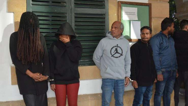 KKTC’de ikamet izinsiz kaçak olarak yaşam süren zanlılar 8 gün süreyle tutuklu kalacak