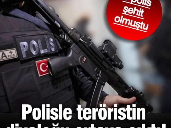 3 polis şehit olmuştu! Polisle teröristin diyaloğu ortaya çıktı!