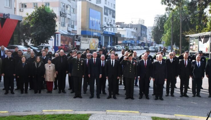 Küçük Kaymaklı şehitleri düzenlenen törenle anıldı