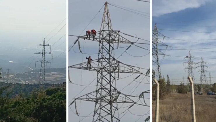 Lefkoşa–Teknecik hattı silikon izolatörlerle yenilendi