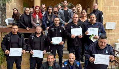 LTB Halk ve Çevre Sağlığı Şubesi ekipleri AB’nin düzenlediği eğitime katıldı