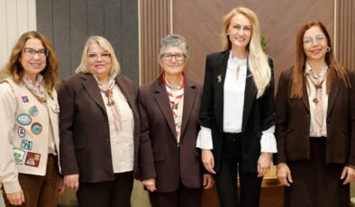 Nilden Bektaş Erhürman, Kıbrıs Türk İzci Örgütü Derneği heyeti ile görüştü