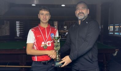 BİLARDO GENÇLER 3. AYAK TUNUVASI YAPILDI