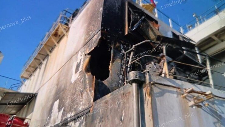 Sinop açıklarında vurulmuştu: Midvolga-2'den son görüntüler