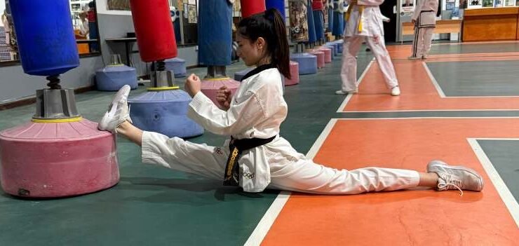 Taekwondocular Şehitler için yarıştı