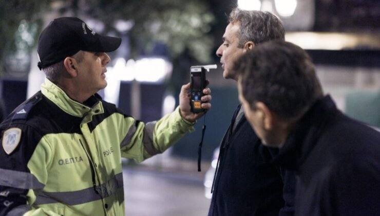 Trafik polisleri Bakan ve Başbakanı durdurup alkolmetre üflettiler