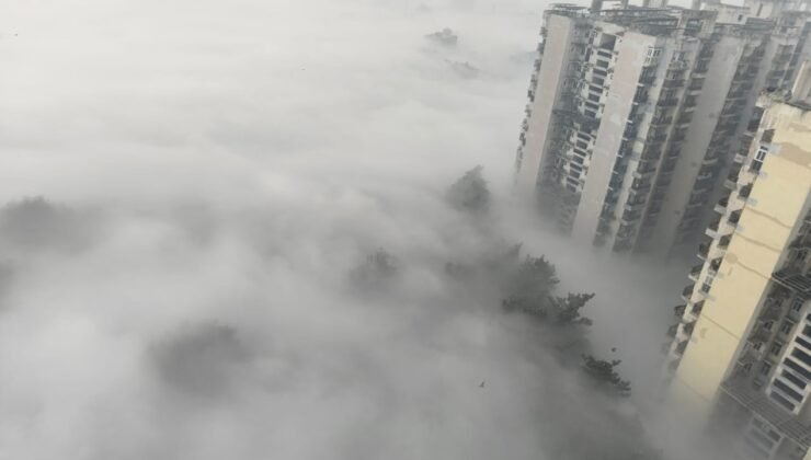 Ülkenin başkentini zehir bulutu kapladı: Okullar kapatıldı, inşaatlar durduruldu
