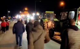 Yunanlı çiftçiler Türkiye sınırını kapattı