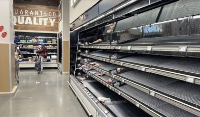 ABD'yi etkisi altına alacak dondurucu soğuklar öncesi raflar boşaldı