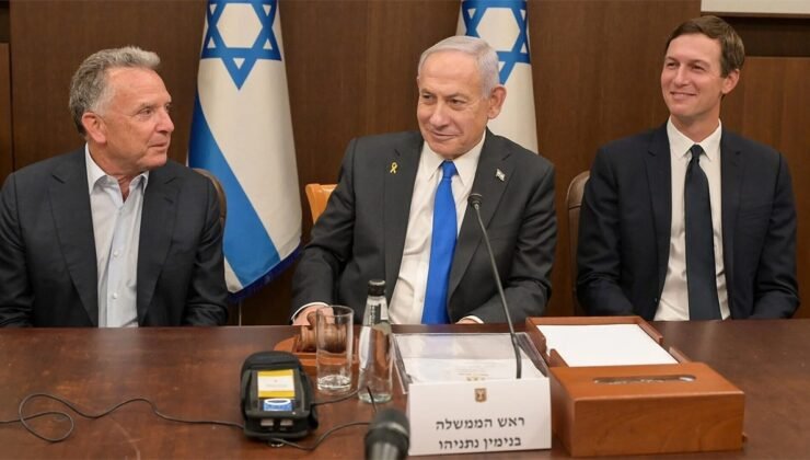 ABD'li heyetle Netanyahu arasında Gazze görüşmesi