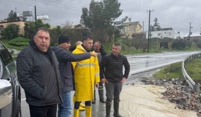 Başkan Amcaoğlu: Aşırı Yağışlara Karşı Tüm Ekipler Sahada