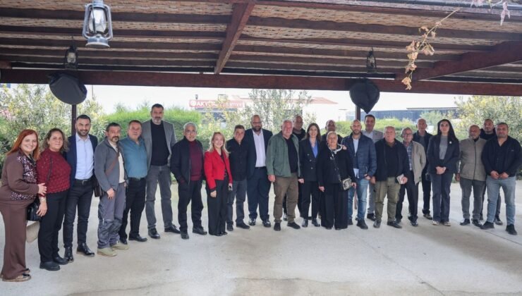 CTP, Güzelyurt muhtarlarıyla bir araya geldi