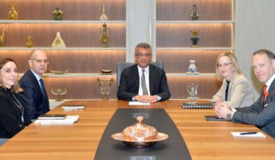 Cumhurbaşkanı Erhürman, ABD’nin Lefkoşa Büyükelçisi Davis’i kabul etti