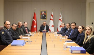 Cumhurbaşkanı Tufan Erhürman, Cumhuriyet Güvenlik Kurulu’nu topladı