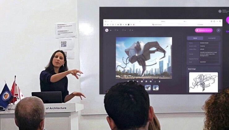DAÜ’de “Mimarlıkta Yapay Zekâ” temasıyla bir dizi akademik seminer düzenlendi