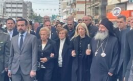 Dini ayini Papaz Nikolas yönetti