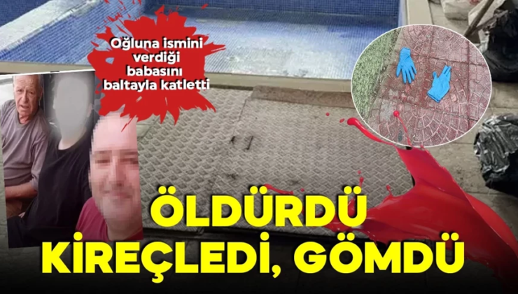 Tokat’ta kan donduran olay! Oğluna ismini verdiği babasını baltayla katletti!