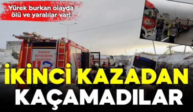 İkinci kazadan kaçamadılar! Yürekleri burkan olayda ölü ve yaralılar var