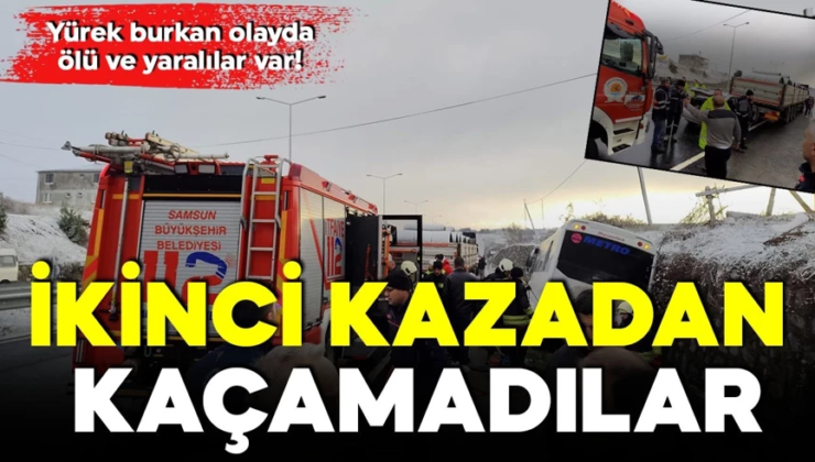 İkinci kazadan kaçamadılar! Yürekleri burkan olayda ölü ve yaralılar var