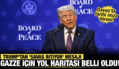 Davos’ta Gazze ile ilgili tarihi tören