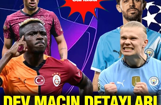Galatasaray’ın Manchester City maçı muhtemel 11’i: Hangi kanalda, saat kaçta?