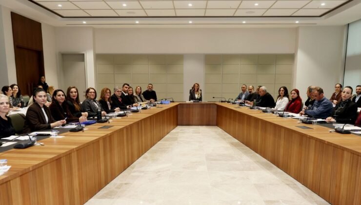 Nilden Bektaş Erhürman, çevre ve iklim konusunda toplantı gerçekleştirdi