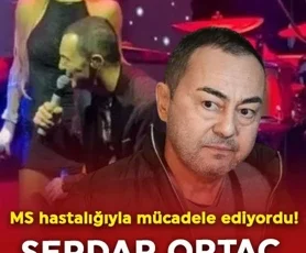 MS hastası Serdar Ortaç sahnede düştü
