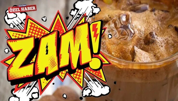 Soğuk kahveye zam!