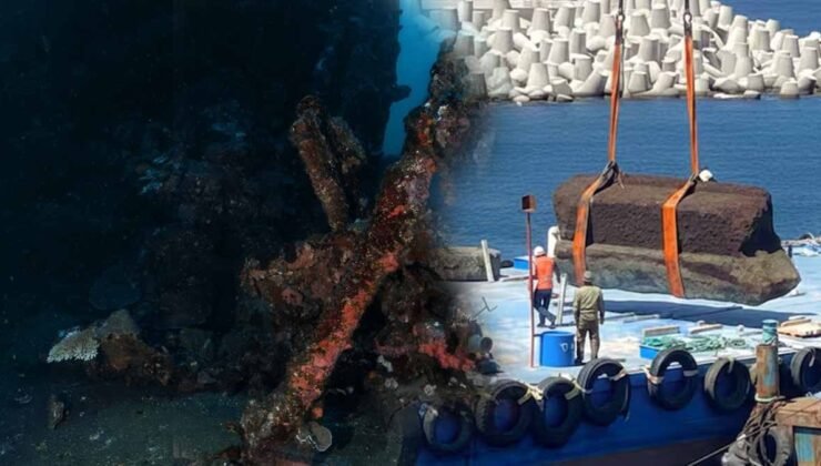 Sudan çıkarılan 80 tonluk parça şaşkına çevirdi: Kayıp harika geri dönüyor!