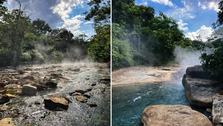 Suya düşen saniyeler içinde haşlanıyor
