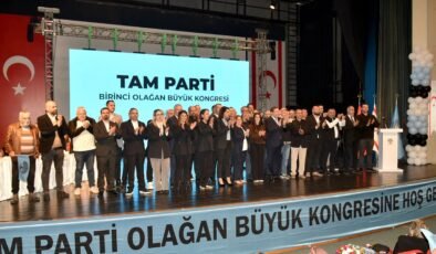 TAM Parti 1. Olağan Kurultayı yapıldı: Genel Başkan Serdar Denktaş