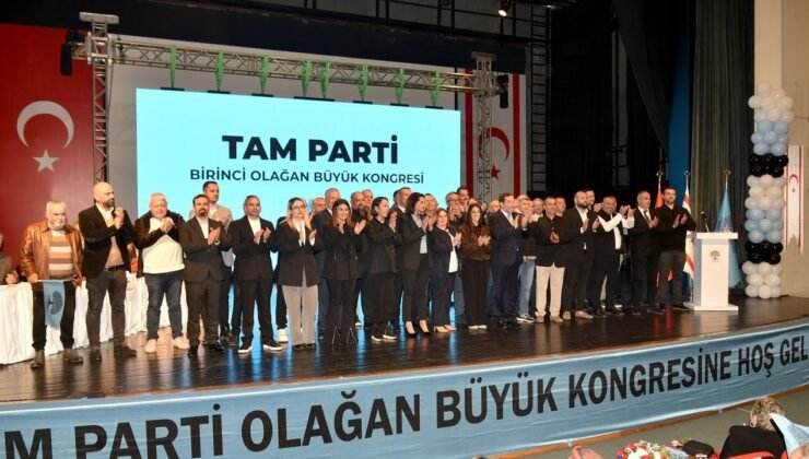 TAM Parti 1. Olağan Kurultayı yapıldı: Genel Başkan Serdar Denktaş