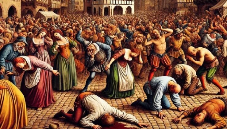 Tüm bölgede dans salgını başladı: Ölene kadar durmadan dans ettiler