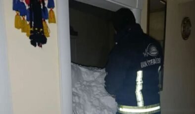 Van'da iki mahalleye çığ düştü. Bir kişi kayıp, 22 ev boşaltıldı