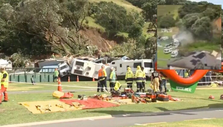 Yeni Zelanda’da volkanik heyelan: Turistik kampta en az 9 kişi kayıp