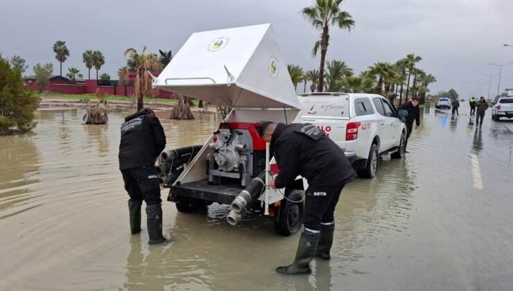 Yoğun yağışlara karşı Sivil Savunma teyakkuzda