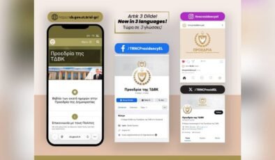 Cumhurbaşkanlığı Yunanca sitesi devreye girdi