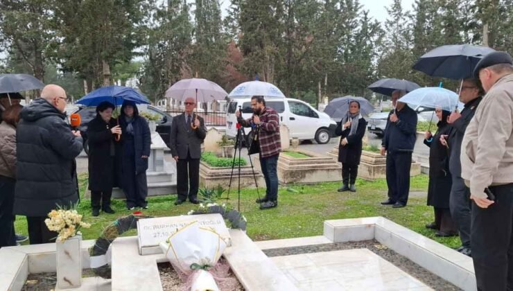 Dr. Burhan Nalbantoğlu, ölümünün 46’ncı yıl dönümünde kabri başında anıldı