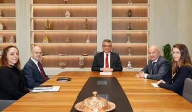 Erhürman, İsviçre’nin Lefkoşa Büyükelçisi Burgener'i kabul etti