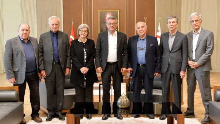 Erhürman, Kıbrıs Düşünce Grubu’nu kabul etti