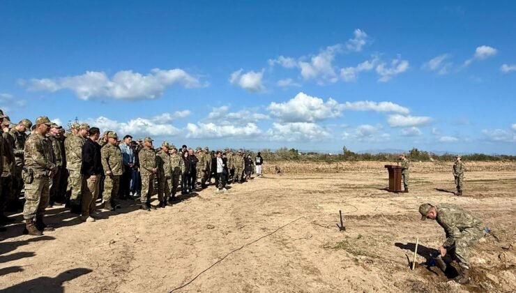 Gülseren Kışlası’nda fidan dikim etkinliği düzenlendi