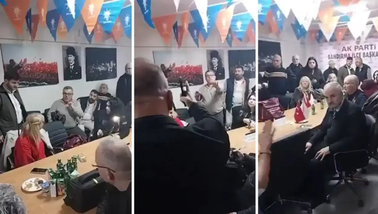 AKP toplantısında kavga! Teşkilat başkanı, parti üyesi bir kadını tehdit etti: ‘Basına yansırsa yakarım’