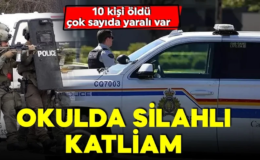 Okulda silahlı saldırı şoku! 10 kişi öldü çok sayıda yaralı var