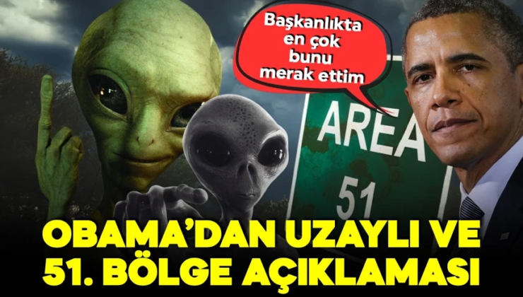 Eski ABD Başkanı Obama’dan çok konuşulacak uzaylı itirafı! ‘Başkanlıkta en çok bunu merak ettim’